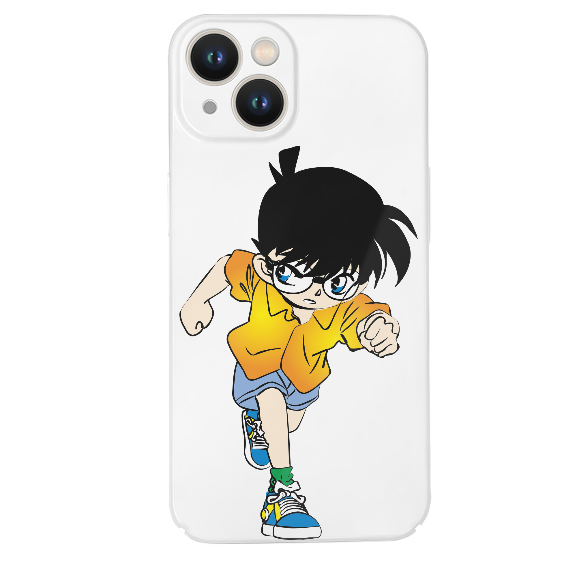 （画像用） 名探偵コナン 江戸川 コナン Detective Conan Conan Edogawa 【iPhone 14シリーズ対応】ハードケース